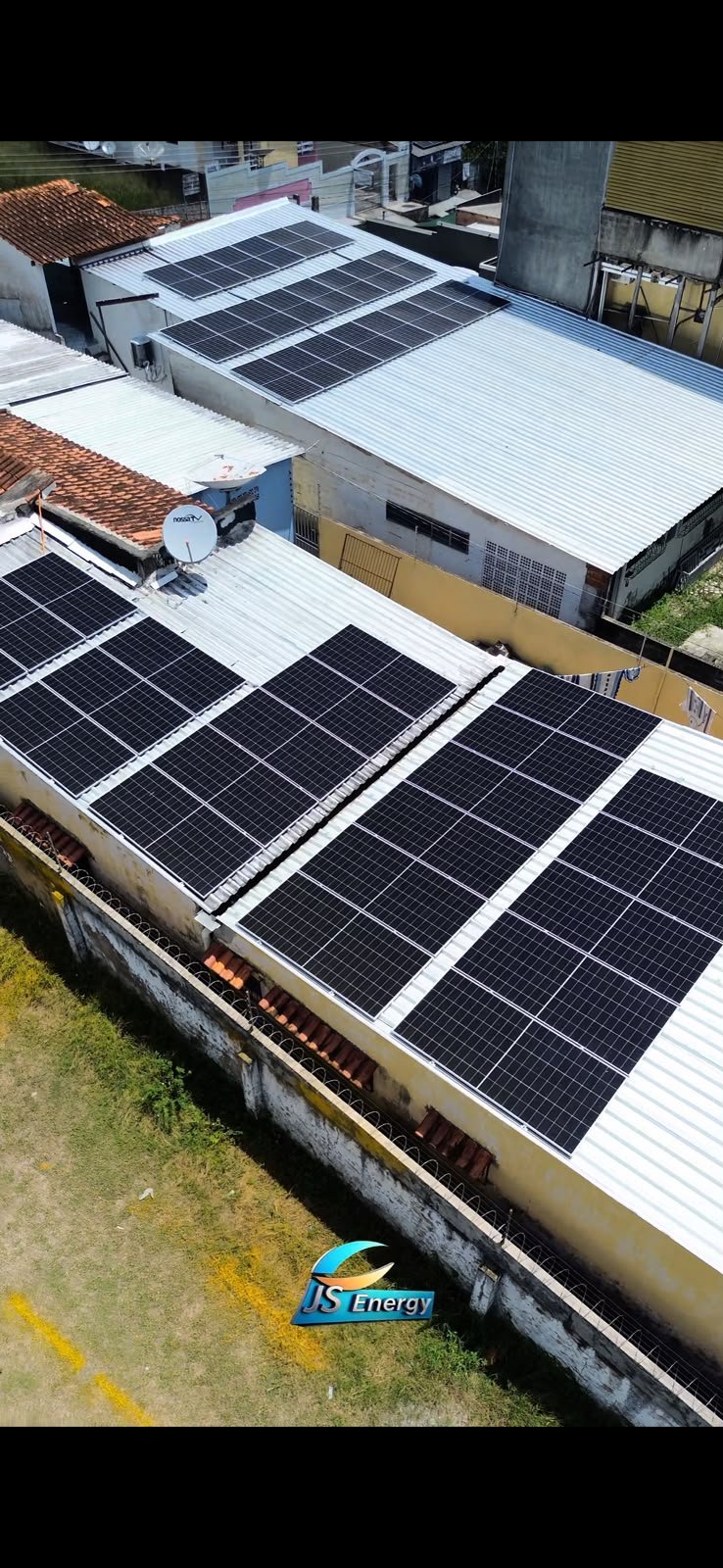 Instalação completa de energia solar pela JS Energy